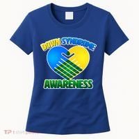 Down Syndrome Awareness Hands Of Love Women's T-Shirt thumb 0