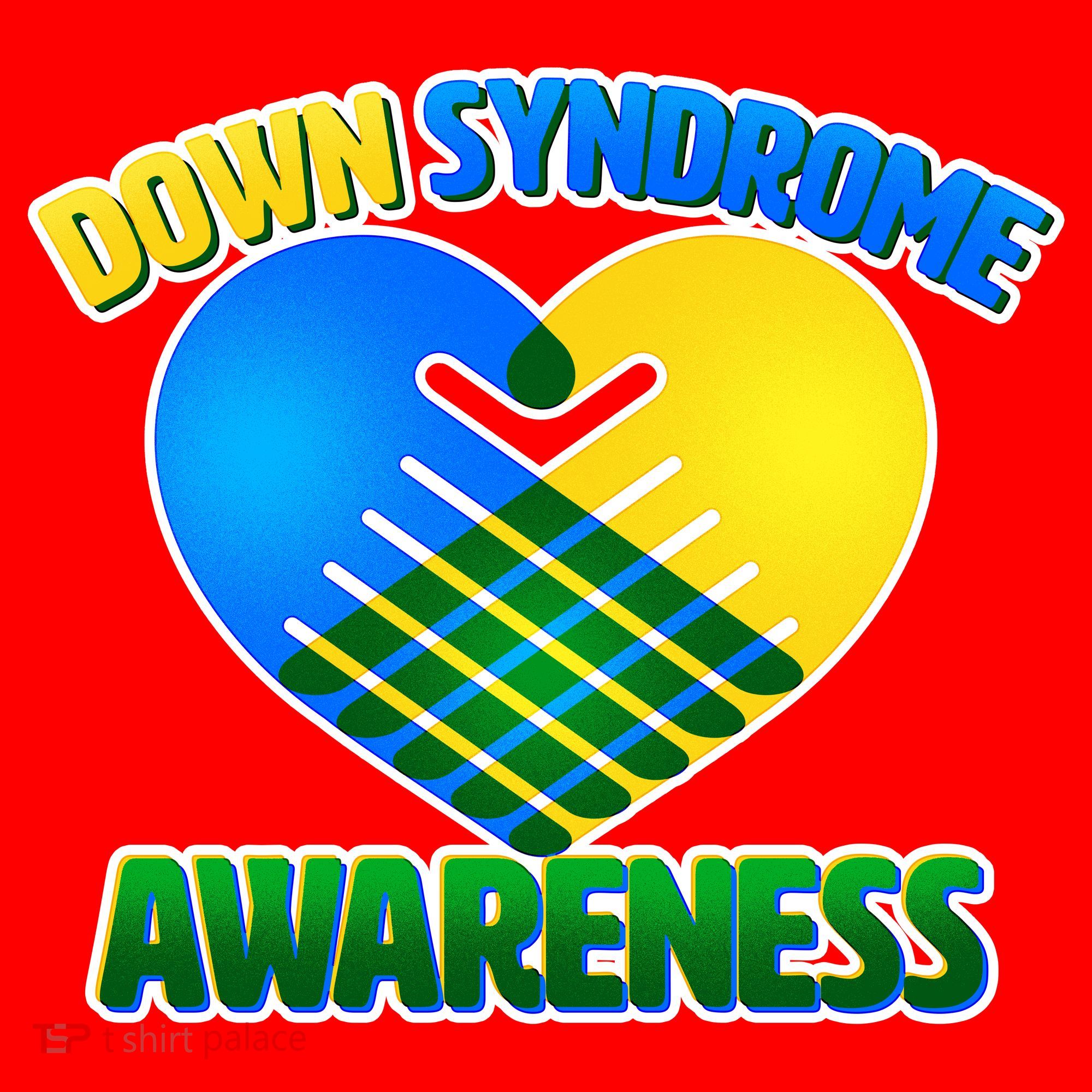 Down Syndrome Awareness Hands Of Love Santa Hat