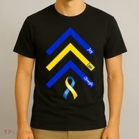 Down Syndrome Awareness Joy Love Strength  T-Shirt thumb 3