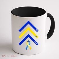 Down Syndrome Awareness Joy Love Strength  Coffee Mug thumb 1