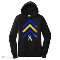 Down Syndrome Awareness Joy Love Strength  Women's Hoodie thumb 0