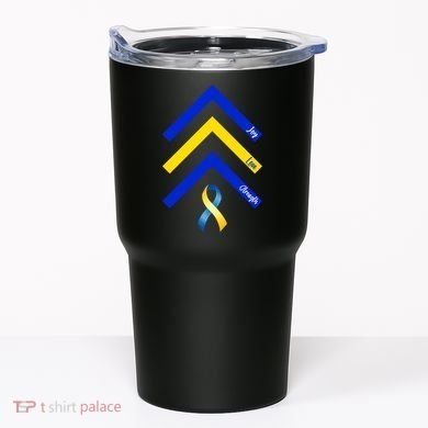 Down Syndrome Awareness Joy Love Strength  Tumbler