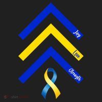 Down Syndrome Awareness Joy Love Strength  Hat thumb 2