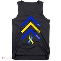 Down Syndrome Awareness Joy Love Strength  Tank Top thumb 0