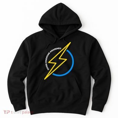 Down Syndrome Awareness Lightning Bolt Hoodie
