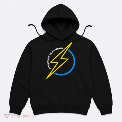 Down Syndrome Awareness Lightning Bolt Hoodie