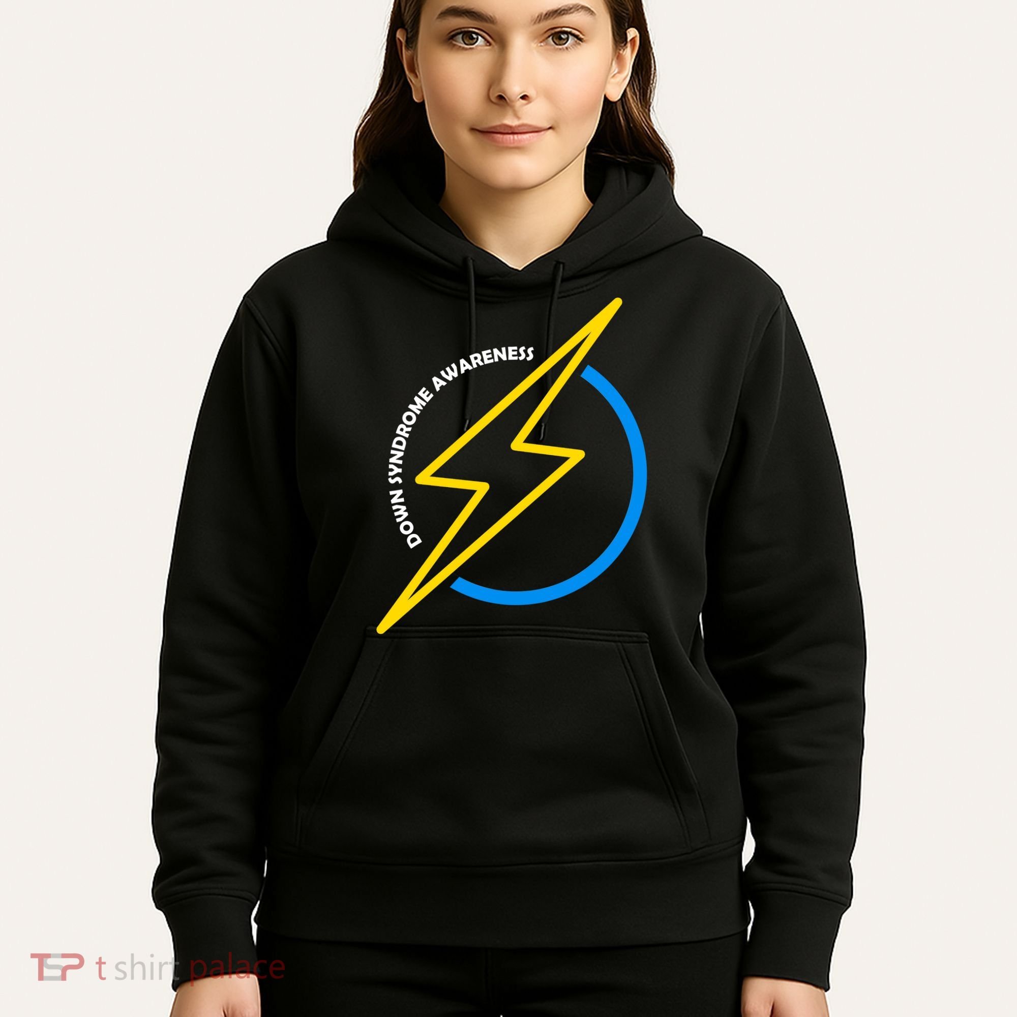 Down Syndrome Awareness Lightning Bolt Hoodie