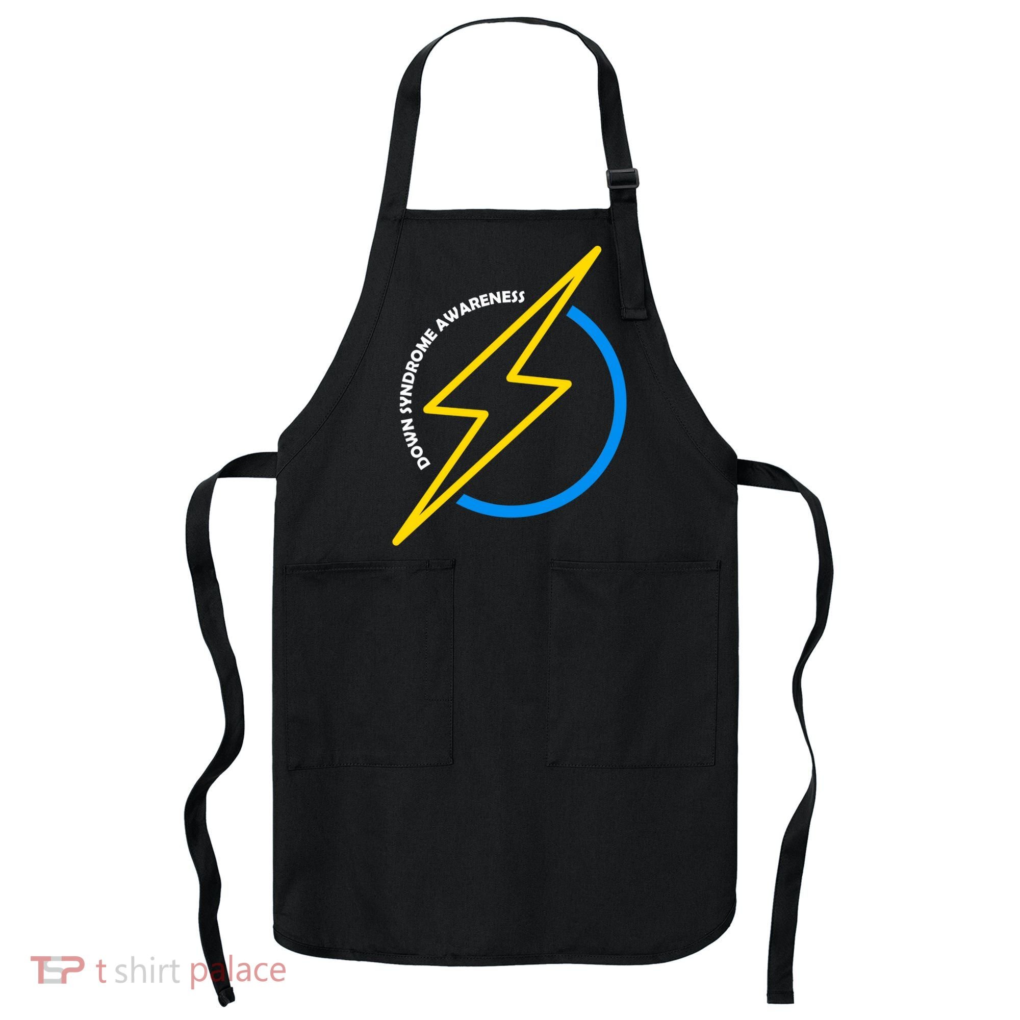 Down Syndrome Awareness Lightning Bolt Apron