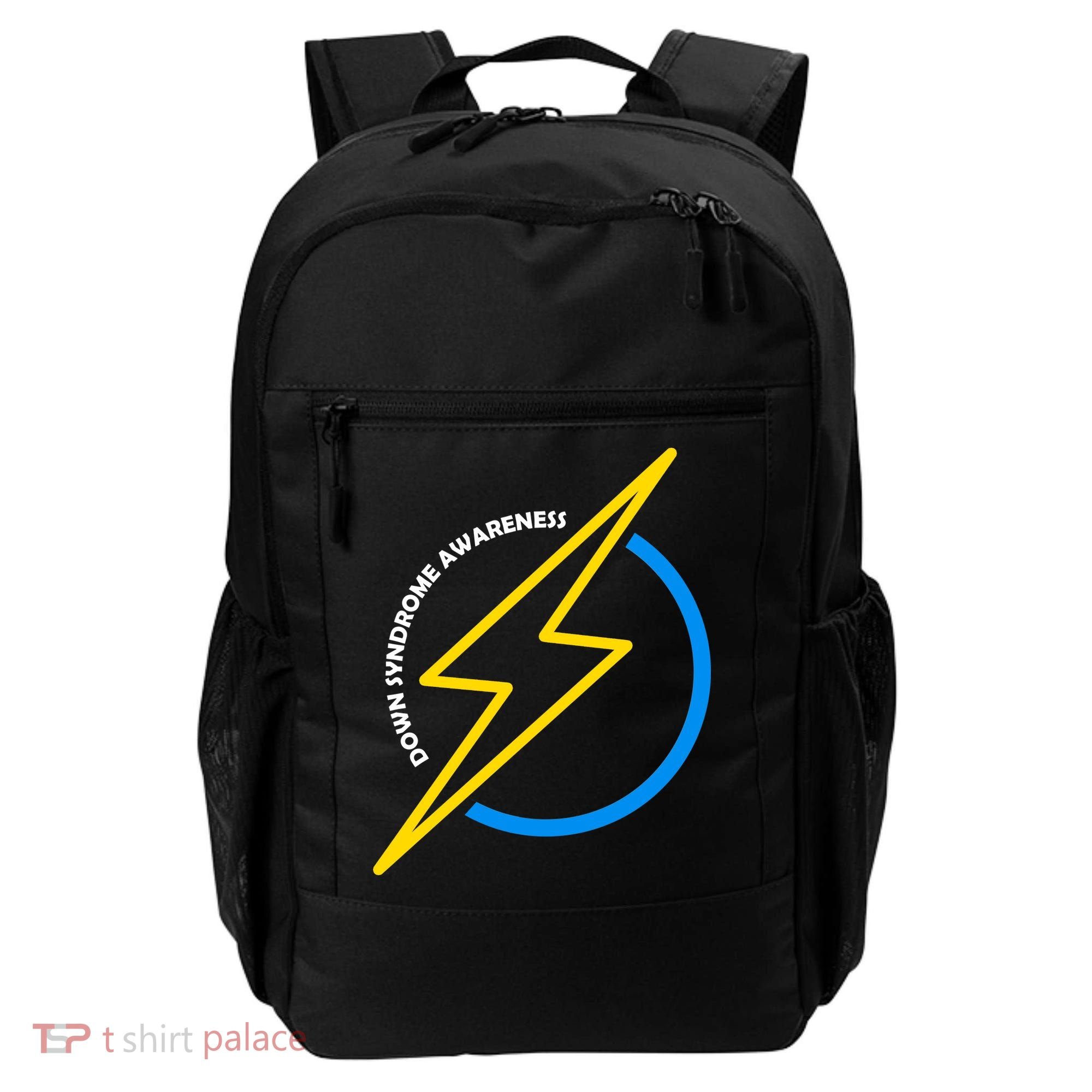 Down Syndrome Awareness Lightning Bolt Backpack