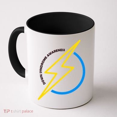 Down Syndrome Awareness Lightning Bolt Coffee Mug