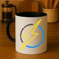Down Syndrome Awareness Lightning Bolt Coffee Mug thumb 4