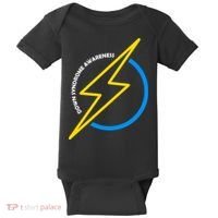 Down Syndrome Awareness Lightning Bolt Baby Bodysuit thumb 0