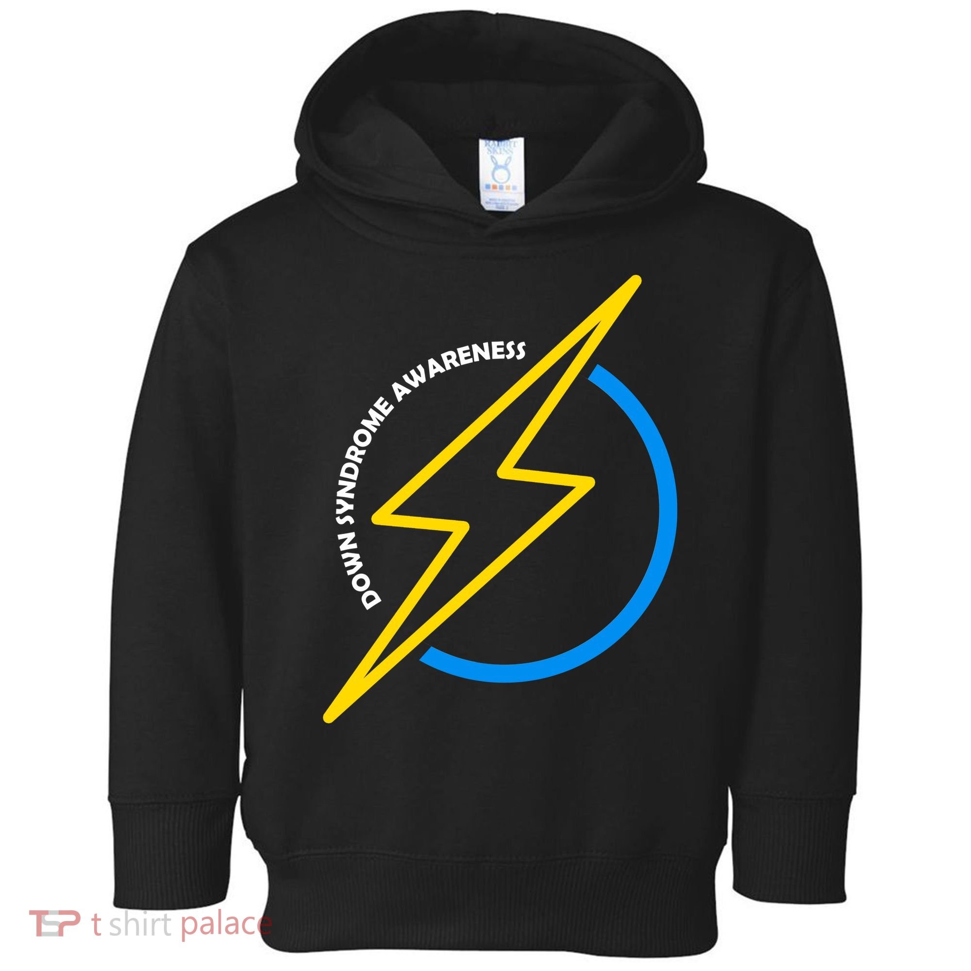 Down Syndrome Awareness Lightning Bolt Toddler Hoodie