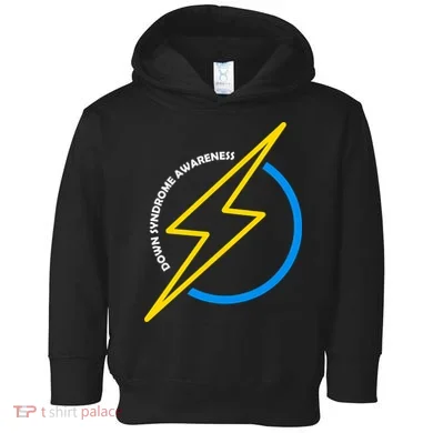 Down Syndrome Awareness Lightning Bolt Toddler Hoodie