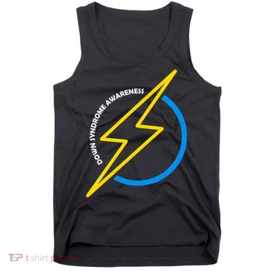 Down Syndrome Awareness Lightning Bolt Tank Top