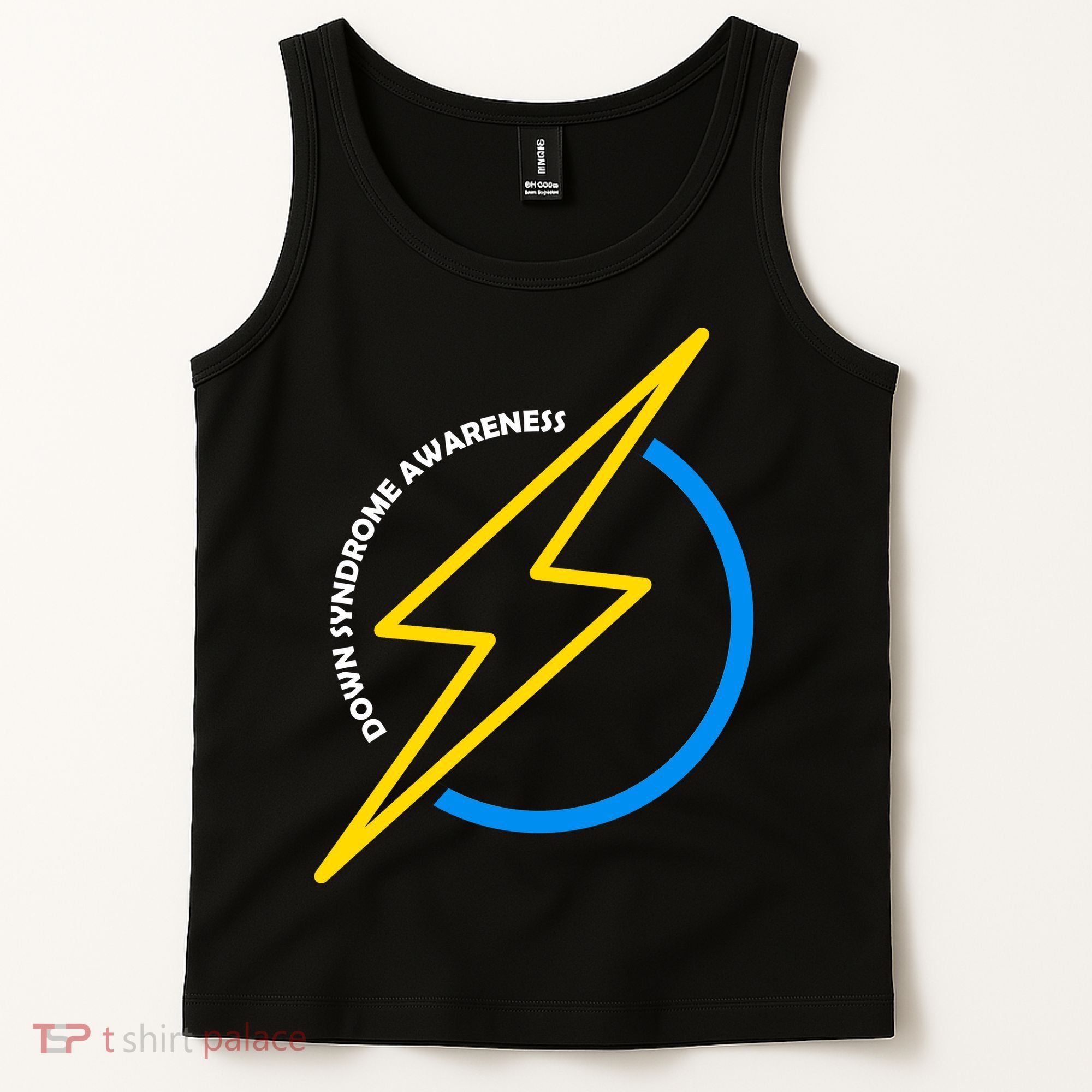 Down Syndrome Awareness Lightning Bolt Tank Top