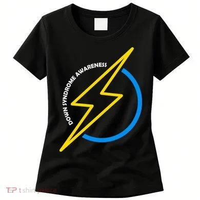 Down Syndrome Awareness Lightning Bolt Women's T-Shirt