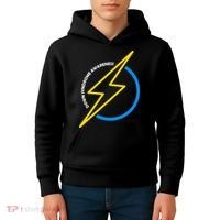 Down Syndrome Awareness Lightning Bolt Kids Hoodie thumb 4