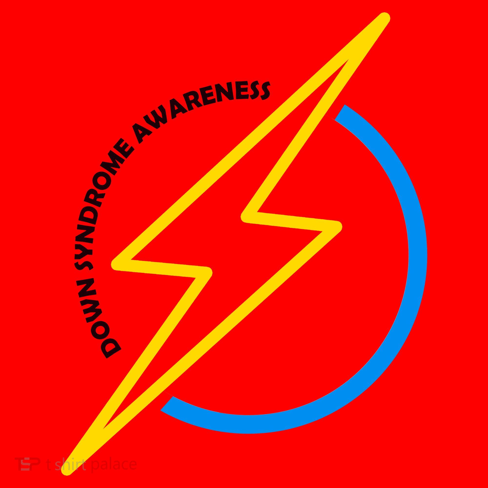 Down Syndrome Awareness Lightning Bolt Santa Hat