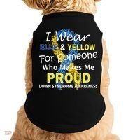 Down Syndrome Awareness Makes Me Proud Doggie Tank thumb 0