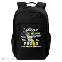 Down Syndrome Awareness Makes Me Proud Backpack thumb 0