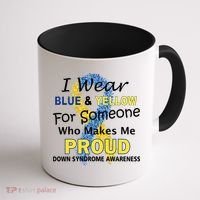 Down Syndrome Awareness Makes Me Proud Coffee Mug thumb 1