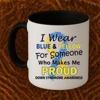 Down Syndrome Awareness Makes Me Proud Coffee Mug thumb 2
