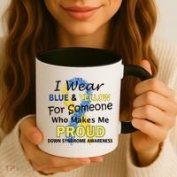 Down Syndrome Awareness Makes Me Proud Coffee Mug thumb 3