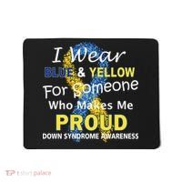 Down Syndrome Awareness Makes Me Proud Mousepad thumb 0