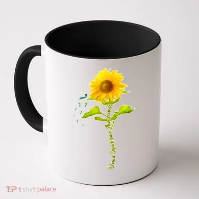 Down Syndrome Awareness Sunflower Coffee Mug