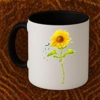 Down Syndrome Awareness Sunflower Coffee Mug thumb 2