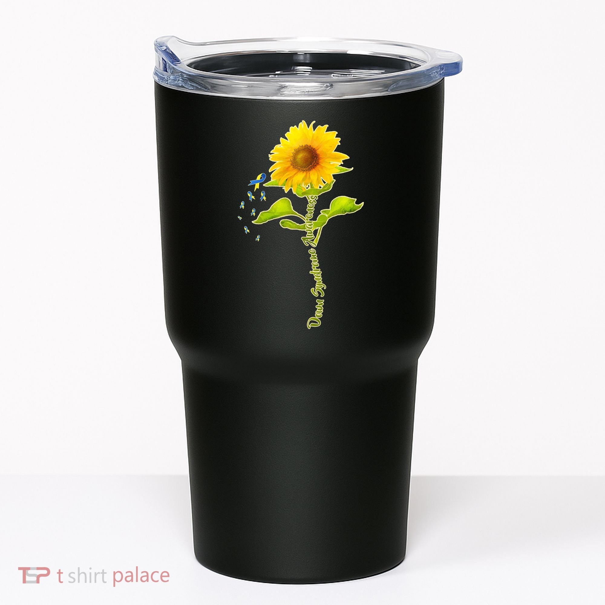 Down Syndrome Awareness Sunflower Tumbler