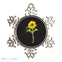 Down Syndrome Awareness Sunflower Ornament thumb 0