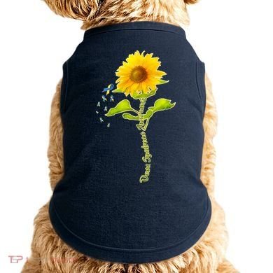 Down Syndrome Awareness Sunflower Doggie Tank