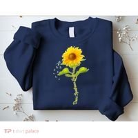 Down Syndrome Awareness Sunflower Sweatshirt thumb 2