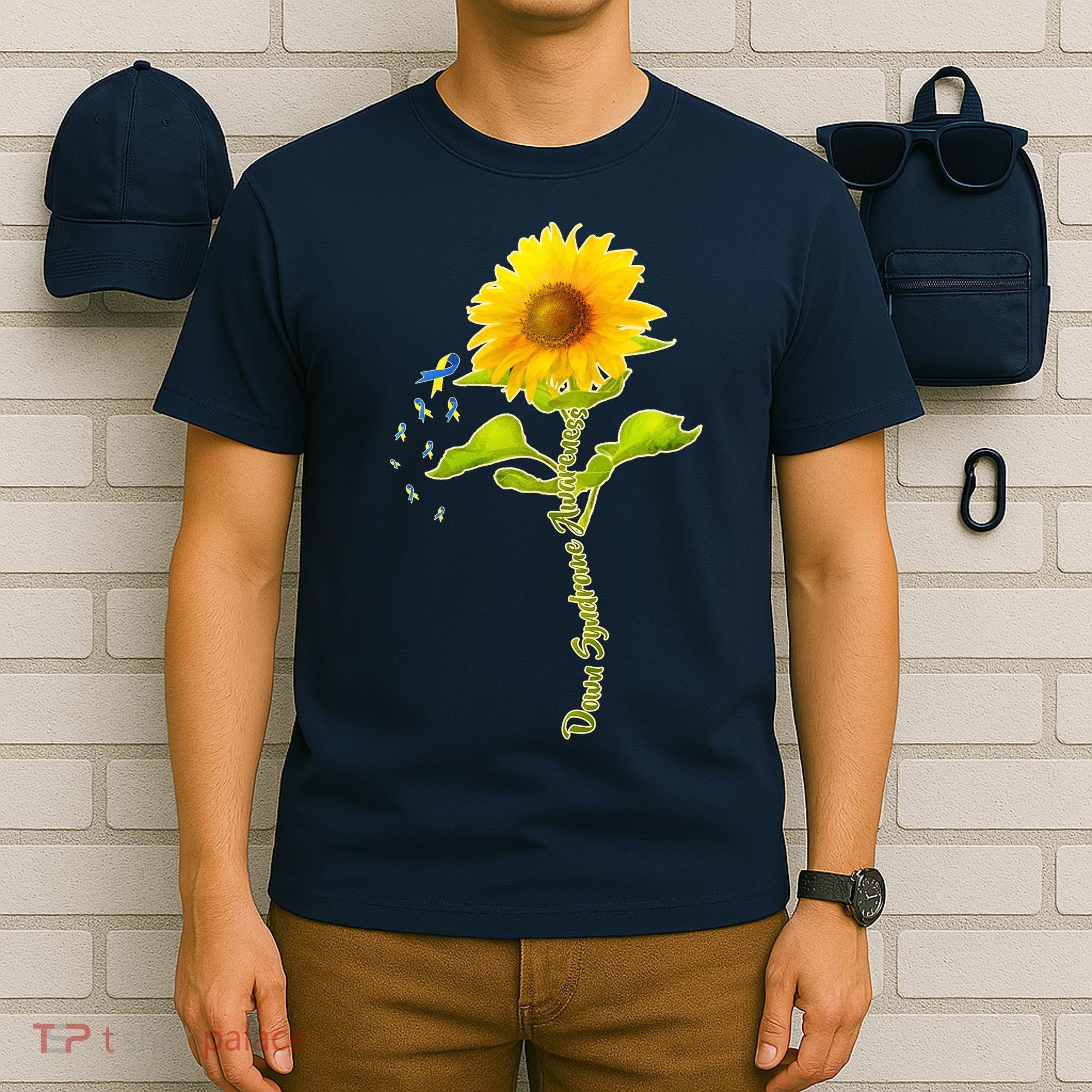 Down Syndrome Awareness Sunflower T-Shirt