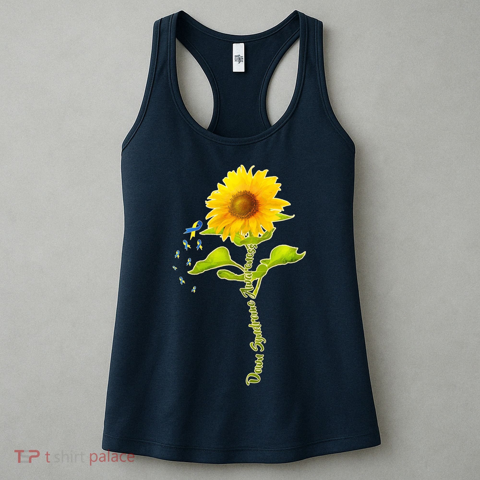 Down Syndrome Awareness Sunflower Women's Tank Top