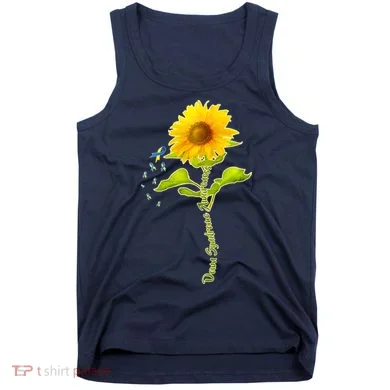 Down Syndrome Awareness Sunflower Tank Top