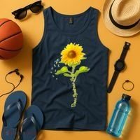 Down Syndrome Awareness Sunflower Tank Top thumb 4