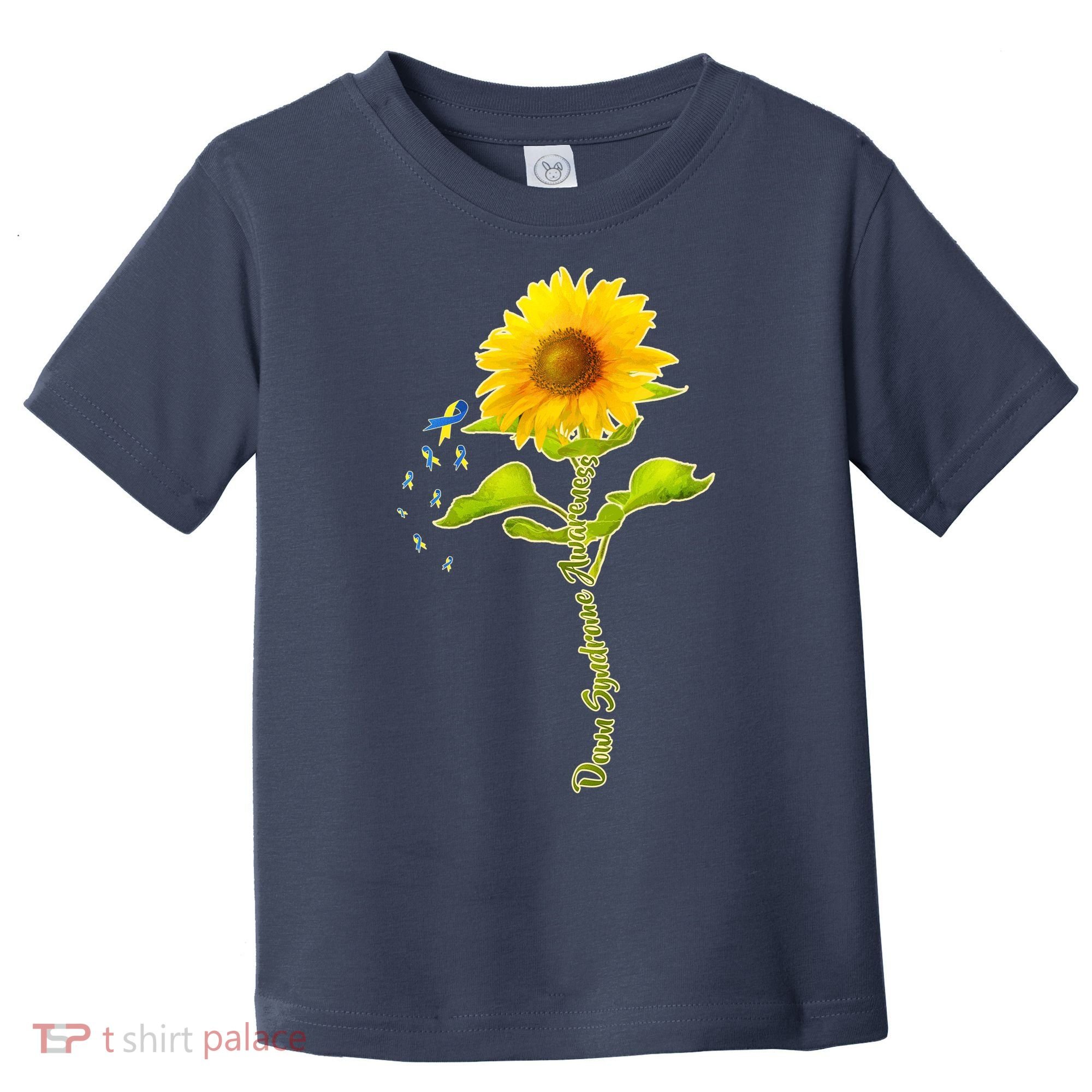Down Syndrome Awareness Sunflower Toddler T-Shirt