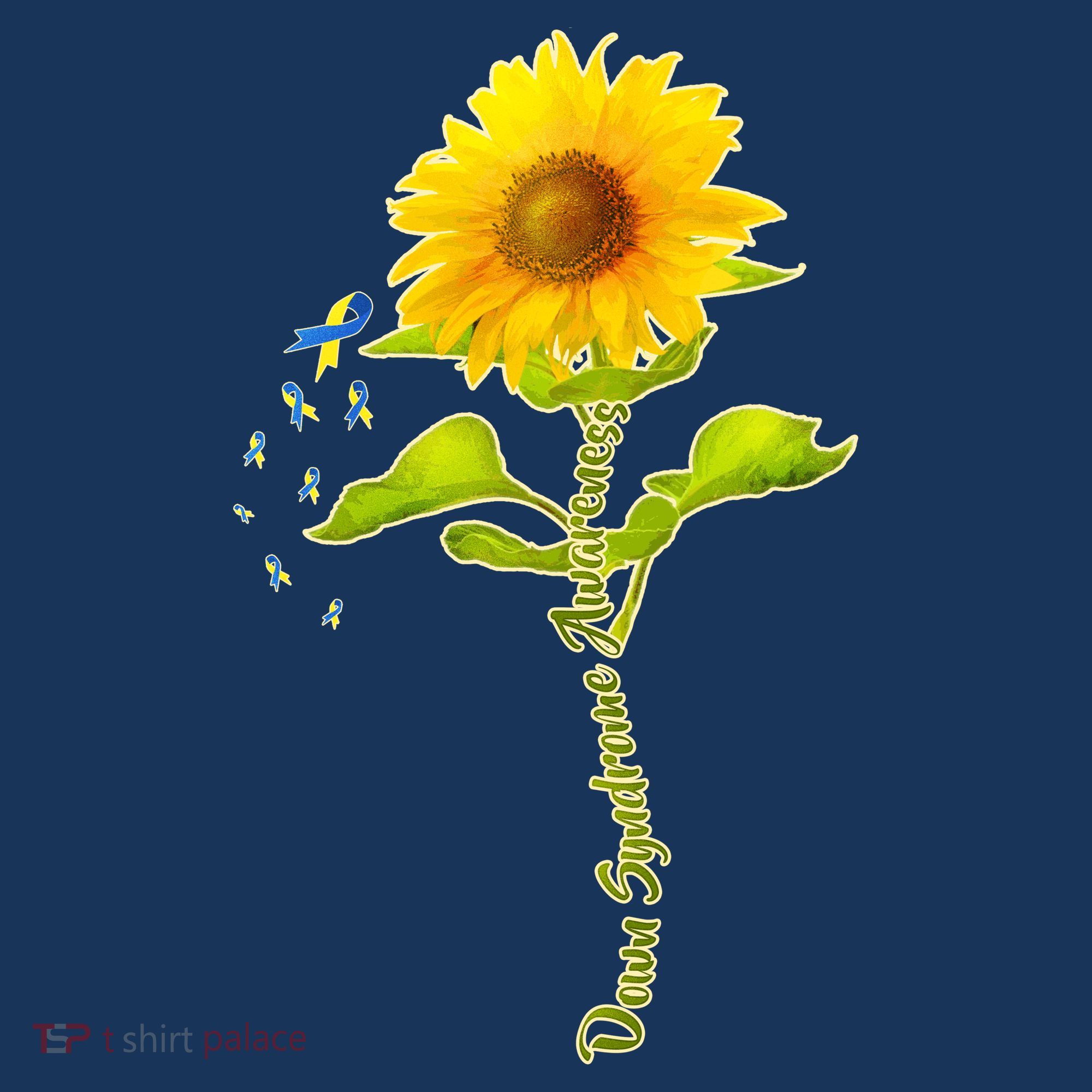 Down Syndrome Awareness Sunflower Women's Long Sleeve Shirt
