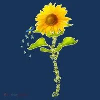 Down Syndrome Awareness Sunflower Women's Long Sleeve Shirt thumb 2