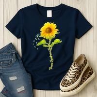 Down Syndrome Awareness Sunflower Women's T-Shirt thumb 3