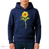 Down Syndrome Awareness Sunflower Kids Hoodie thumb 4