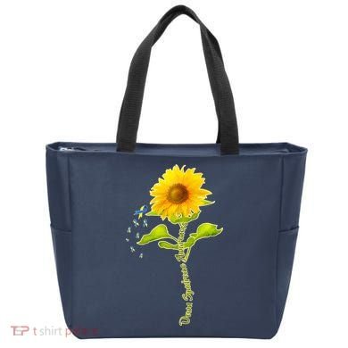 Down Syndrome Awareness Sunflower Tote Bag