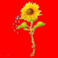 Down Syndrome Awareness Sunflower Santa Hat thumb 1