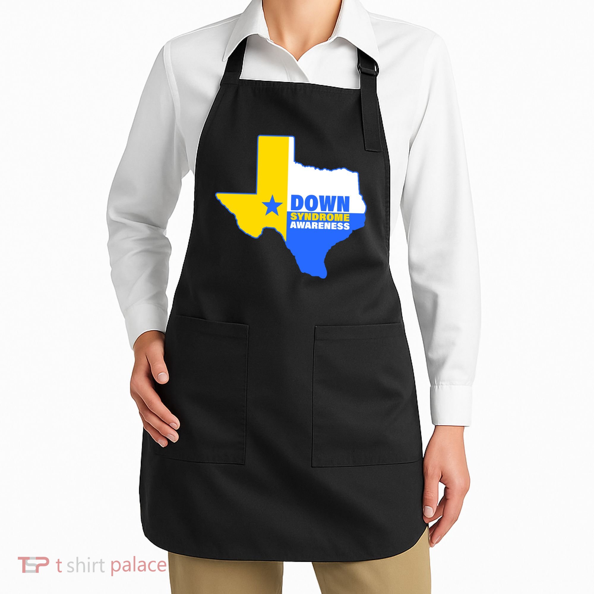 Down Syndrome Awareness Texas State Apron