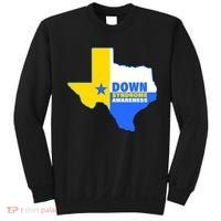 Down Syndrome Awareness Texas State Sweatshirt thumb 0