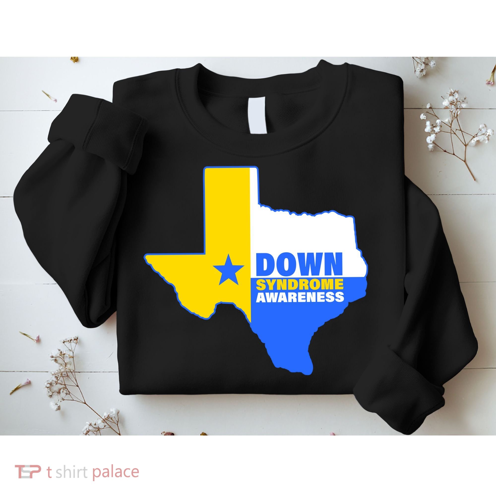 Down Syndrome Awareness Texas State Sweatshirt