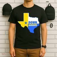 Down Syndrome Awareness Texas State T-Shirt thumb 6